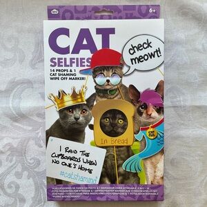 NIB Cat Selfies Props Kit